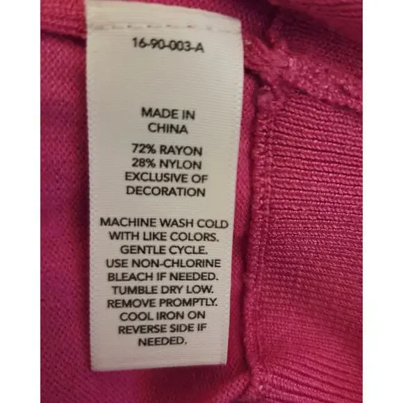 Haribo Pink Embroidered Gummy Bear Crewneck Sweater - Picture 7 of 8